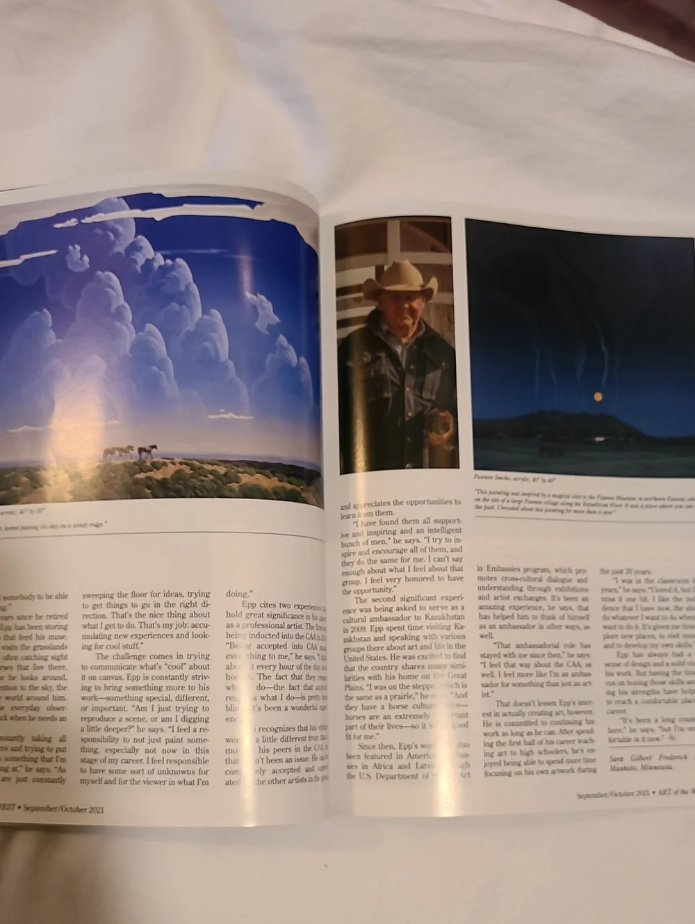 Art Of The West 3 Issues, Beautiful Art & Stories Magazine Jan 2022 Sep Nov 2021
